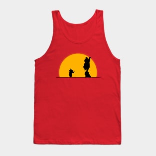 Hard Training Of The Legend Tank Top